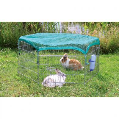 Trixie - Enclos avec filet de protection &oslash; 126 x 58 cm Multicolor