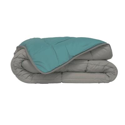 HUDSON Couette l&eacute;g&egrave;re Microfibre 200g/m&sup2; 140x200cm Galet & Lac