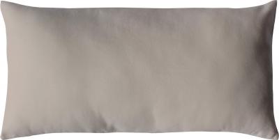 Coussin non d&eacute;houssable en coton uni Naturel 30 x 50 cm - Naturel