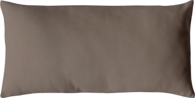 Coussin non d&eacute;houssable en coton uni - VISON - 30 x 50 cm