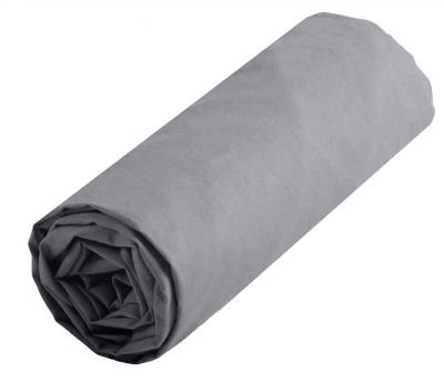 Lovely Casa DH24820004 Alicia Drap Housse Coton Perle 190 x 140 cm