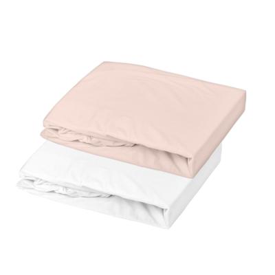 Ensemble b&eacute;b&eacute; avec 1 al&egrave;se + 1 drap housse - Nude - 70 x 140 x 17 cm