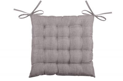Lovely Casa Bea Galette 16 Points Polyester Taupe 40 x 40 cm