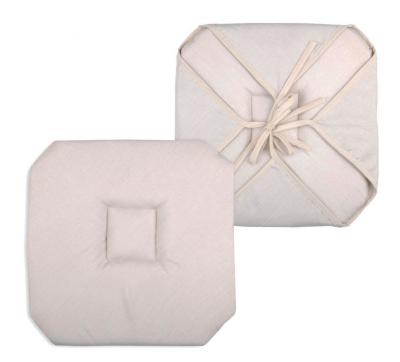 Lovely Casa Bea Galette Italienne Polyester Lin 40 x 40 cm