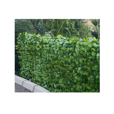 Haie artificielle Feuilles de Rosier (Dimensions : 1,50 m x 3 m )