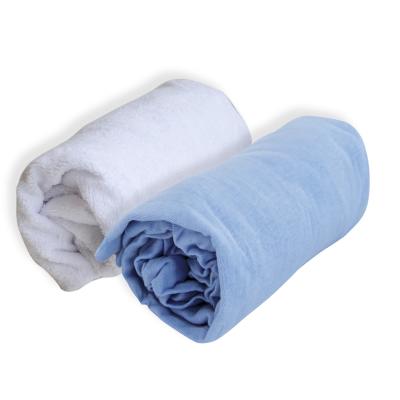 DOUX NID Lot 1 Alese + 1 Drap Housse - 70x140 Cm - Bleu clair