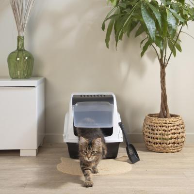 CODICO 6ANI688BC Maison de Toilette + Accessoires pour Chat