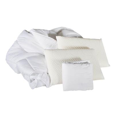 OLYMPE LITERIE - Pack Prot&egrave;ge matelas + Couette + Oreiller 140x190 cm