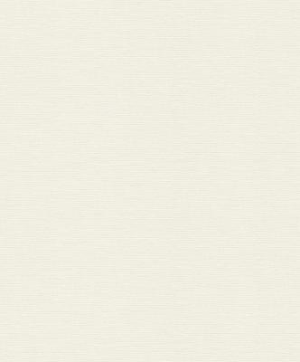 Papier peint uni &agrave; l'aspect Tiss&eacute; - BEIGE CRAIE - 10 m x 0,53 m