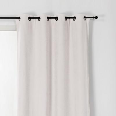 Rideau Alaska isolant et 100 % occultant - Blanc nacr&eacute; - 140 x 260 cm