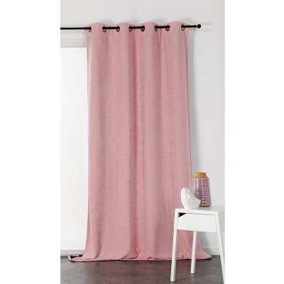 Rideau Alaska isolant et 100 % occultant - Rose Boudoir - 140 x 260 cm