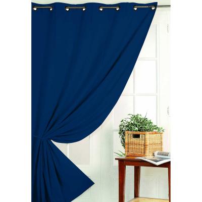 Rideau Occultant Non Feu M1 - Bleu Outremer - 140 x 260 cm