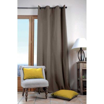 Lovely Casa Duo UNI Rideau 135X240 CM, Taupe, 135 x 240 cm