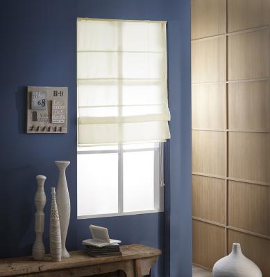 MADECOSTORE Store Bateau Voile Uni Droit - Beige - L80 x H180cm