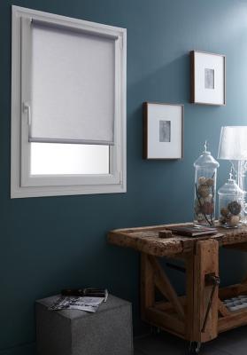 Store Easy roll tamisant gris clair l.37xh.170cm