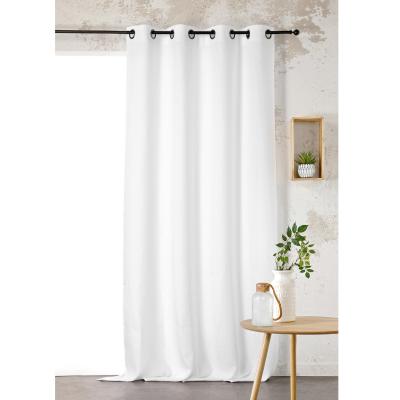 Linder 0170 /10/375FR Voile de Lin Blanc Oeillets 145 x 260 cm