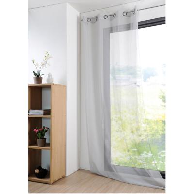 Lovely Casa R61697005VL Monna Voile Polyester Gris 260 x 135 cm