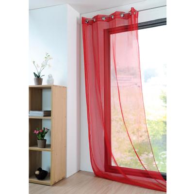 Lovely Casa R61697014VL MONNA Voilage Polyester Rouge 260 x 135 cm