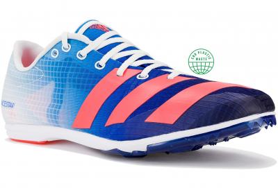 Chaussures Adidas Distancestar Bleu Rouge SS22, Taille UK 10