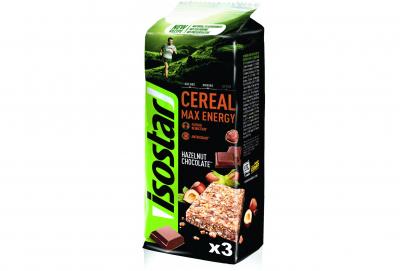 Barre &Agrave; L'effort C&eacute;r&eacute;ale Noisette Choco Isostar - Les 3 Barres De 55g