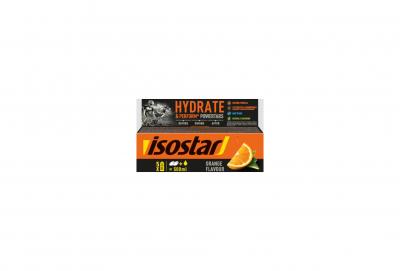 Boisson Isotonique Tablettes Powertabs Orange 10x12g - ISOSTAR