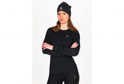 Odlo Femme Bl Crew Neck L/S Active Wa Femmes Trikot, Noir, L EU