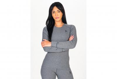 Maillot manches longues femme odlo active warm eco gris