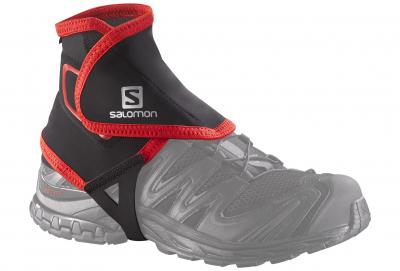 Salomon - Trail Gaiters High - Gu&ecirc;tres de randonn&eacute;e taille S, noir