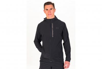 Veste coupe vent under armour outrun the storm noir