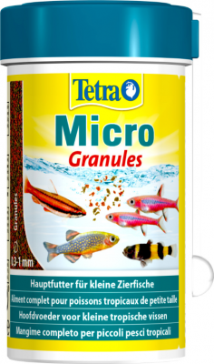 Alimentation Tetra Micro Granules 100 ml pour poissons