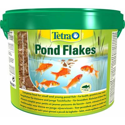 Alimentation Tetra Pond Flakes pour poissons de bassin 10 litres