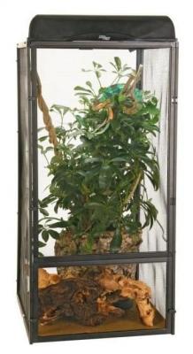 Zoomed - Cage grillag&eacute;e en aluminium pour petits reptiles Repti Breez