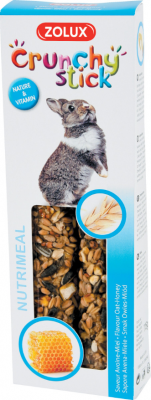 Zolux Crunchy Stick Friandise pour Lapin Avoine/Miel 115 g