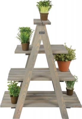 Esschert Design &Eacute;chelle &agrave; plantes triangulaire 62 x 39 x 73 cm
