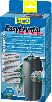 Filtre d'int&eacute;rieur EasyCrystal Filter Box Tetra pour aquarium D&eacute;bit 300 L/h