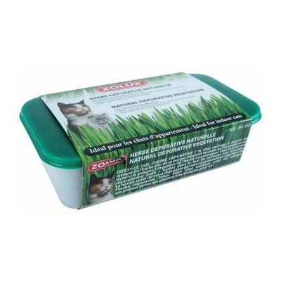 Zolux - Herbe &agrave; chat d&eacute;purative naturelle