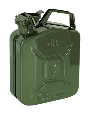 Jerrican en m&eacute;tal pour hydrocarbure RIBILAND PRJE5METAL 5 litres