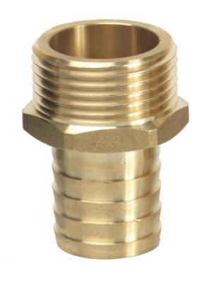 Ribiland 00642 - Raccord Laiton Droit Cannel&eacute; - Diam&egrave;tre 25 mm