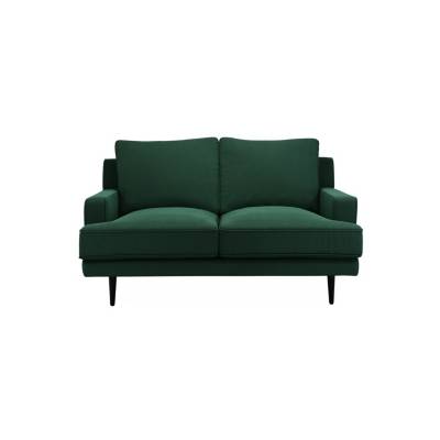 Canap&eacute; velours Oscar 44 jours Vert Emeraude