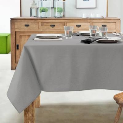 Nappe antitaches COUCKE, carr&eacute;e 180 x 180 cm Galet