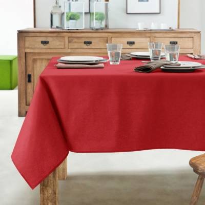 Nappe antitaches COUCKE, rectangulaire 180 x 300 cm Cerise