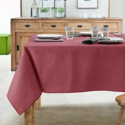Nappe antitaches COUCKE, rectangulaire 180 x 300 cm Griotte
