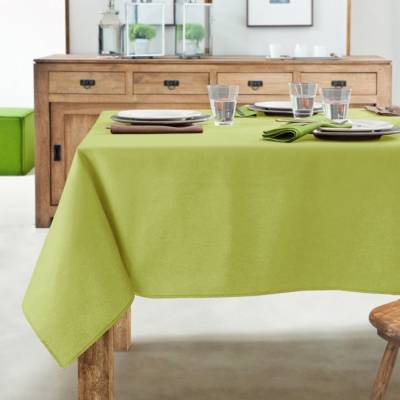 Nappe antitaches COUCKE, rectangulaire 180 x 300 cm Kiwi