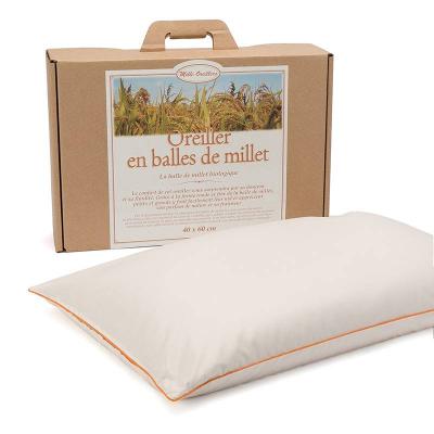 Oreiller en balles de millet Bio - 40 x 60 cm (Mille Oreillers)
