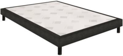 Sommier epeda confort ferme deco nature 80x200 chin&eacute; gris