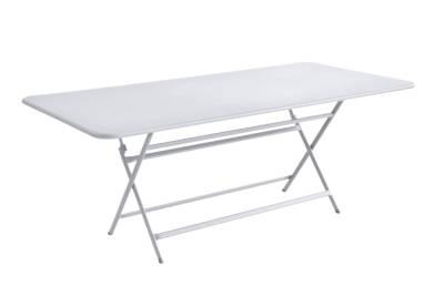 Fermob Table pliante CARACT&Egrave;RE - 01 blanc coton - 190 x 90 cm