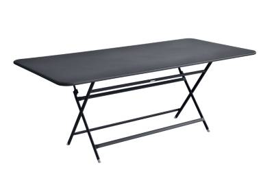 Fermob Table pliante CARACT&Egrave;RE - 47 anthracite - 190 x 90 cm