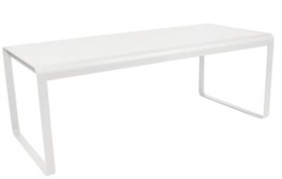 Fermob Table BELLEVIE - 01 blanc coton - 196 x 92 cm
