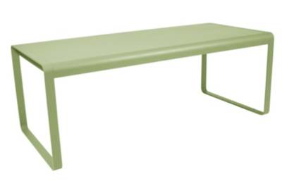 Fermob Table BELLEVIE - 65 vert tilleul - 196 x 92 cm
