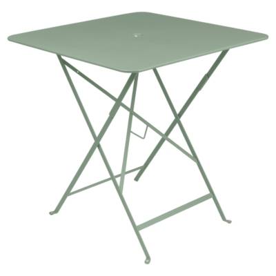 Fermob Table pliante BISTRO carr&eacute;e - 82 cactus mat - 71 x 71 cm